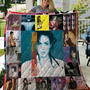 M310749 Joan Jett2 Quilt Blanket  Quilt